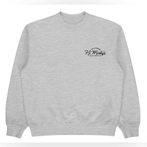 Gildan Tops - EUC Misty Diner Crew Sweatshirt (Unisex: Small)